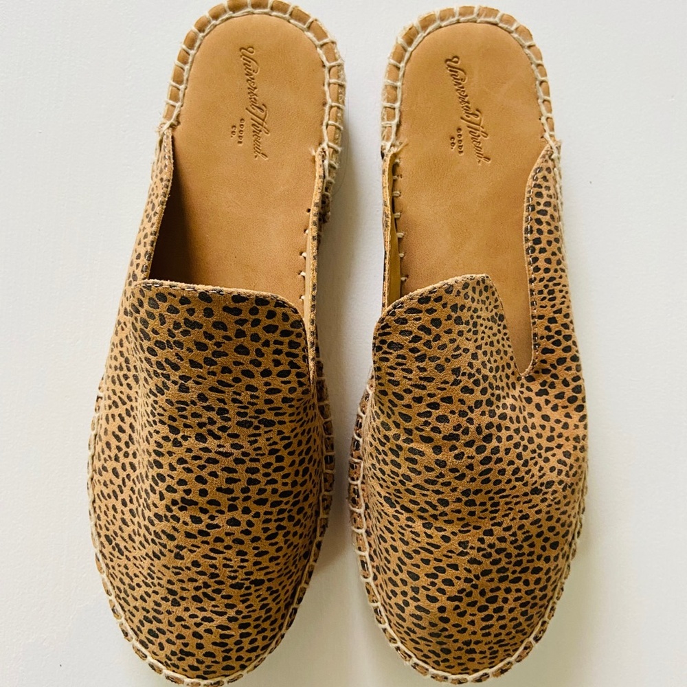 Universal Thread Leopard Espadrille Slip On